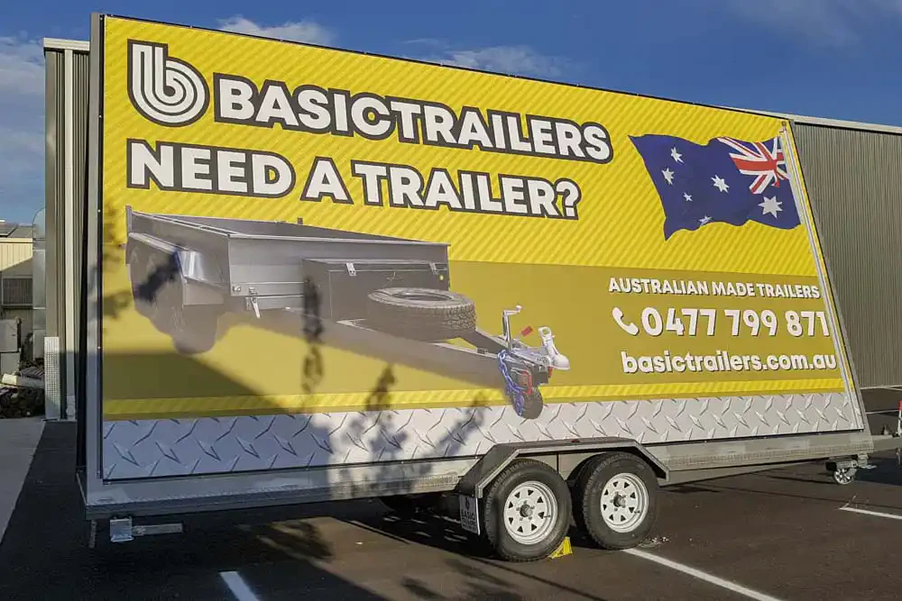 Trailer for Sale: ADVERTISING-7FT-TRAILER-8X5 Adelaide Trailers For Sales: ADVERTISING-7FT-TRAILER-8X5